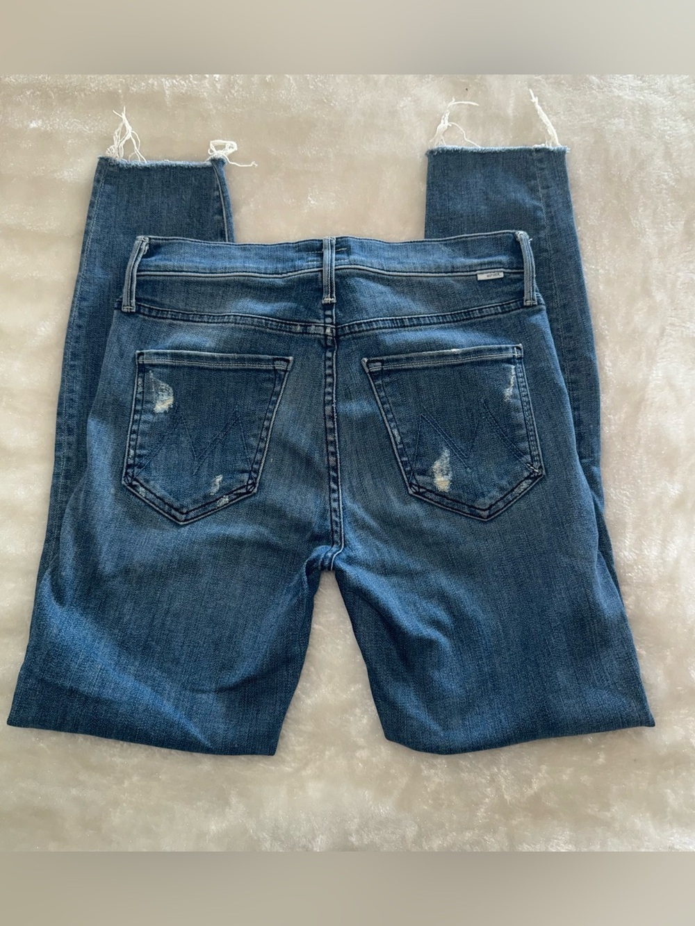 Mother the stunner ankle fray Jeans - Picture 6 of 13